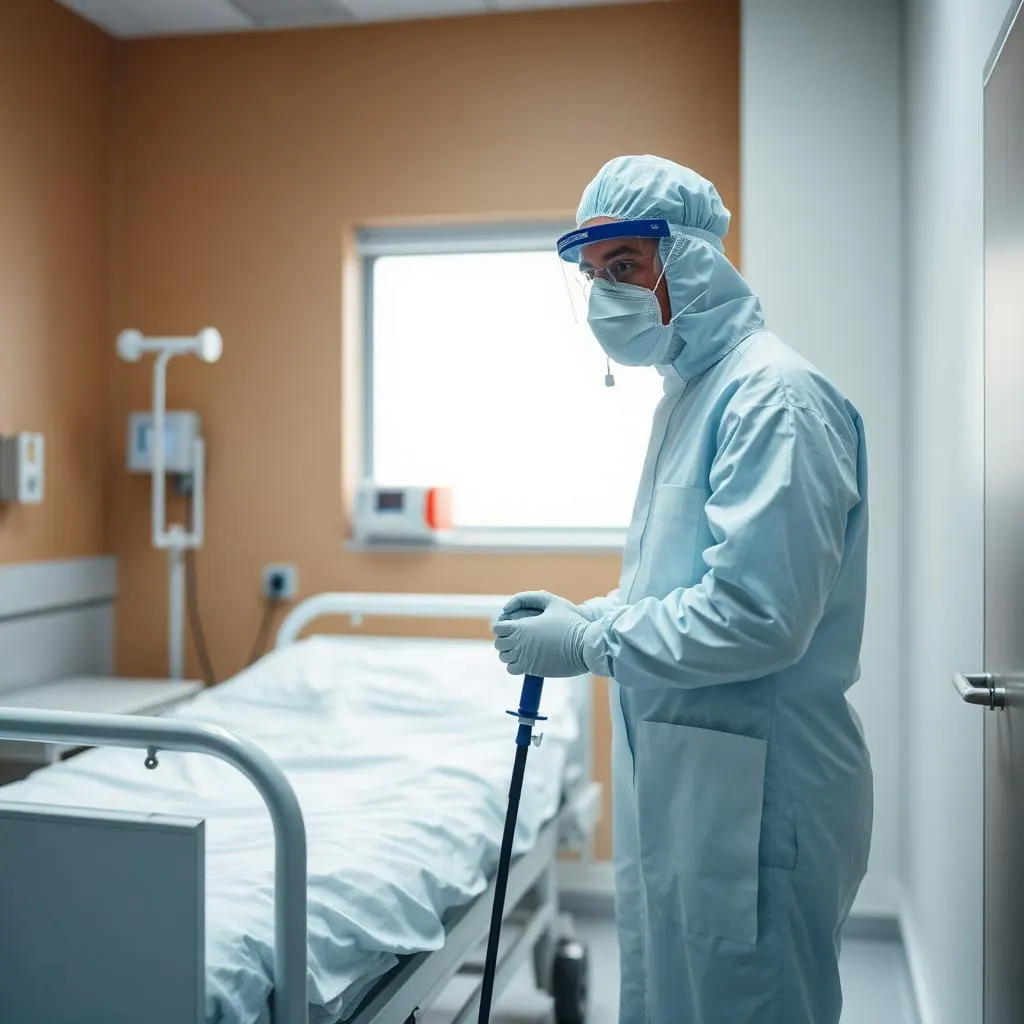 Bionettoyage hospitalier : protocole, traçabilité et zones à risque infectieux